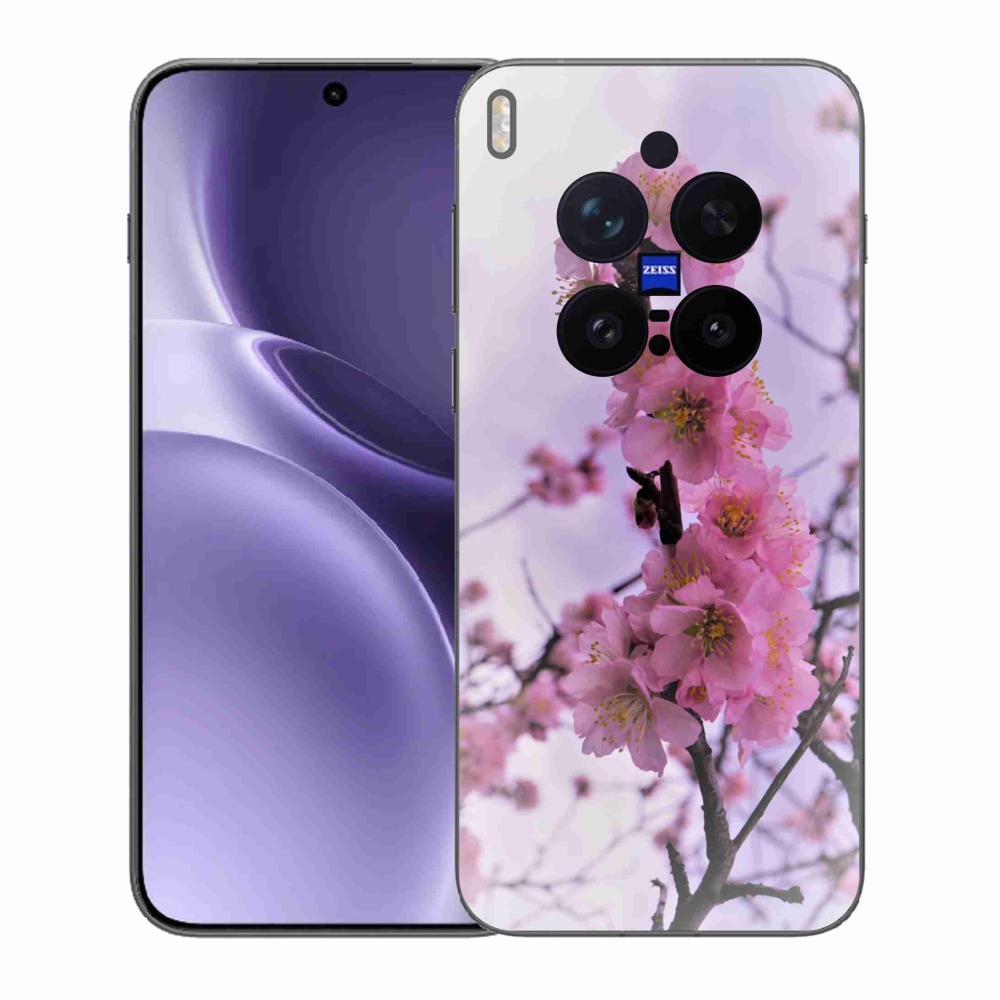 Zselés borítás mmCase a Vivo X300 Pro készülékhez - virágok 7