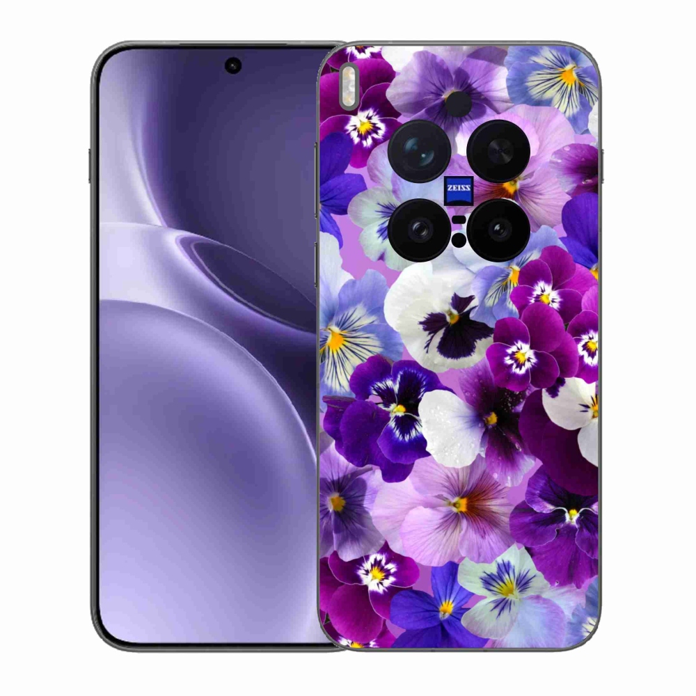 Zselés borítás mmCase a Vivo X300 Pro készülékhez - virág 9