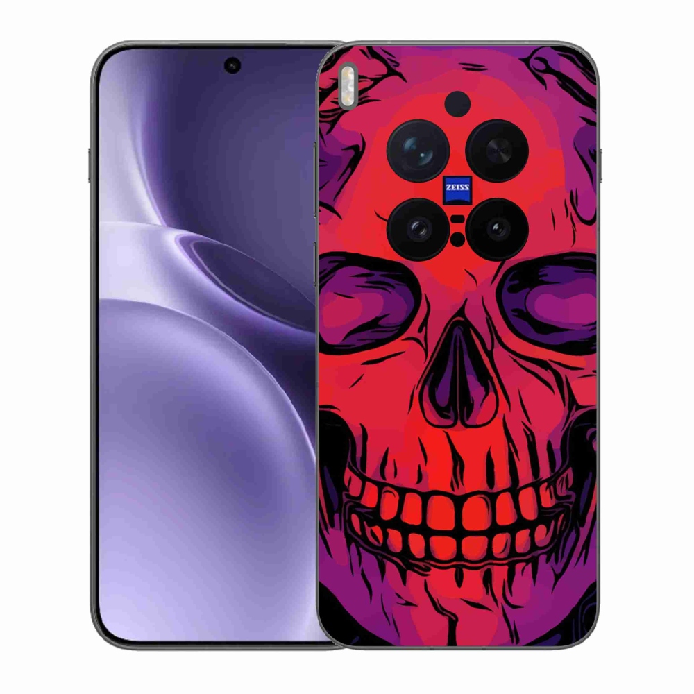 Zselés borítás mmCase a Vivo X300 Pro készülékhez - koponya