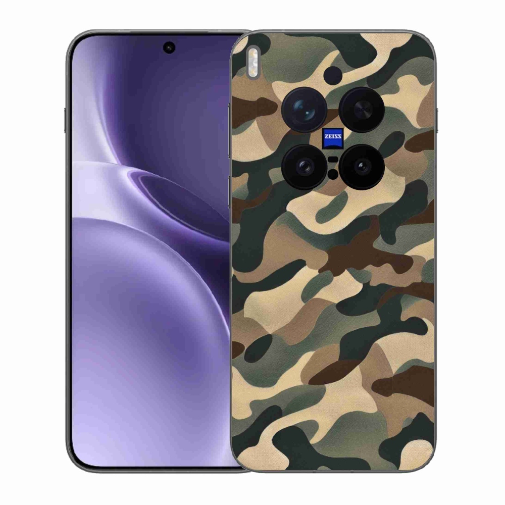 Zselés borítás mmCase a Vivo X300 Pro készülékhez - terepszínű minta 11