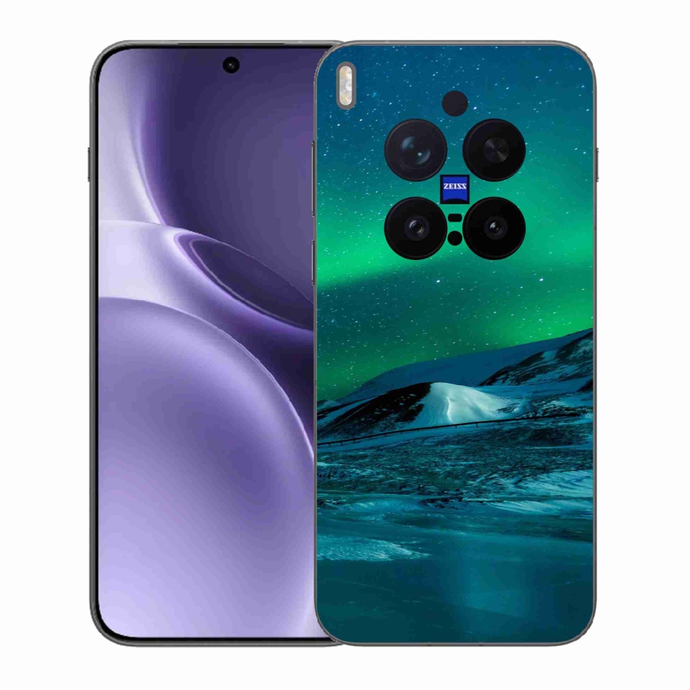 Zselés borítás mmCase a Vivo X300 Pro készülékhez - sarki fény