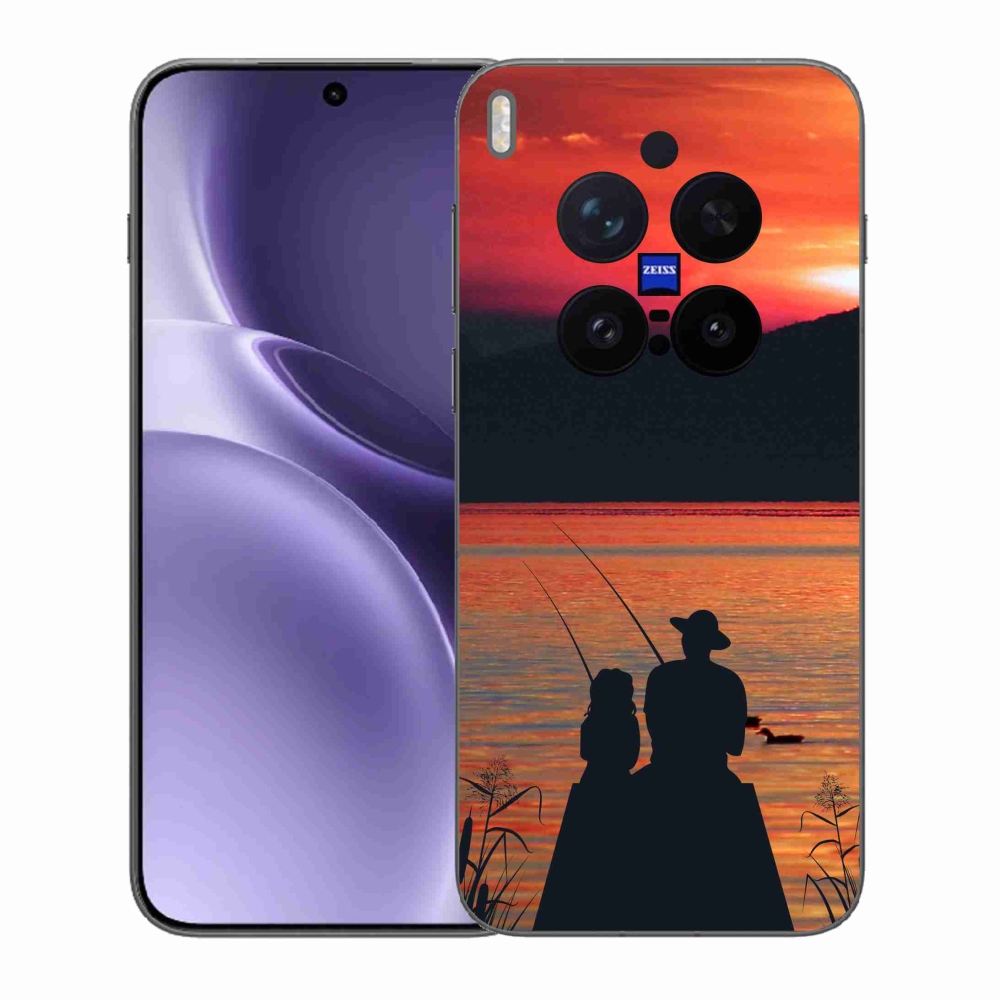 Zselés borítás mmCase a Vivo X300 Pro számára - halászat 3