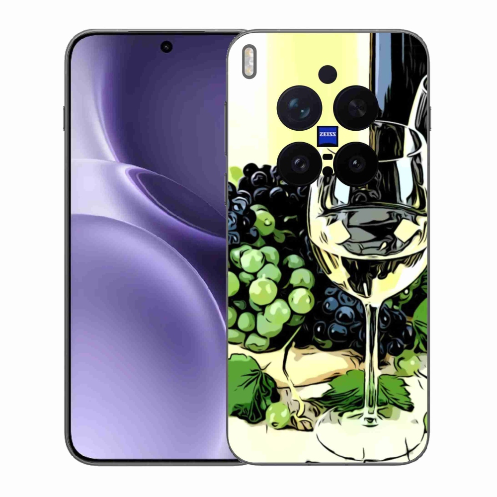 Zselés borítás mmCase a Vivo X300 Pro készülékhez - borospohár