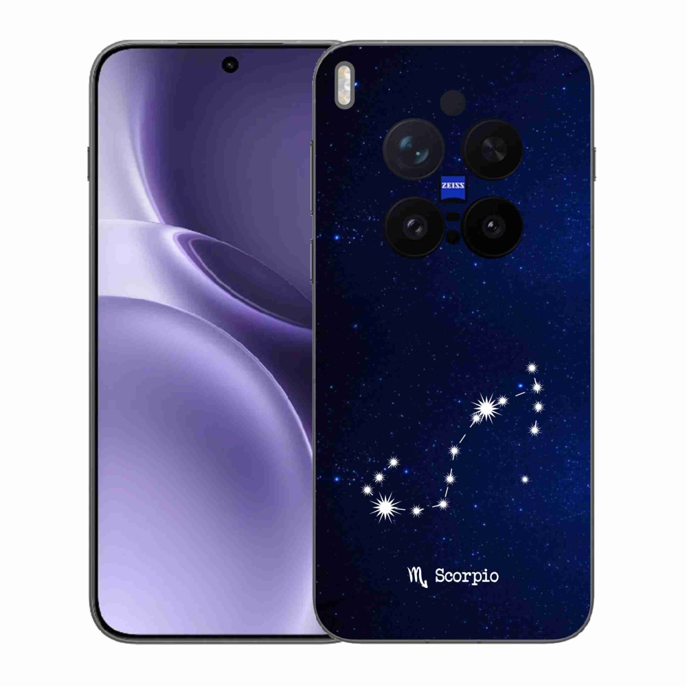 Gél borítás mmCase a Vivo X300 Pro készülékhez - Skorpió csillagkép