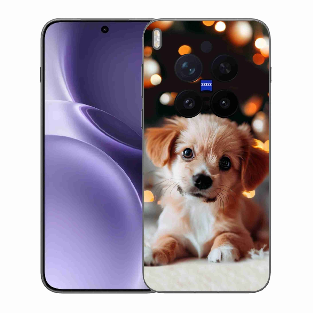 Zselés borítás mmCase a Vivo X300 Pro készülékhez - kölyökkutyakék