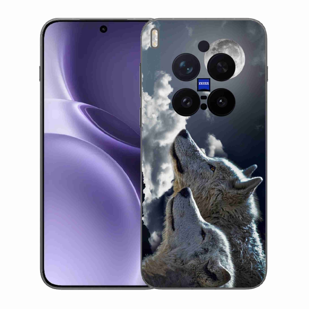 Zselés borítás mmCase a Vivo X300 Pro készülékhez - farkasok