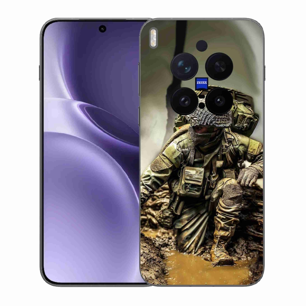 Zselés borítás mmCase a Vivo X300 Pro-hoz - katonásabb