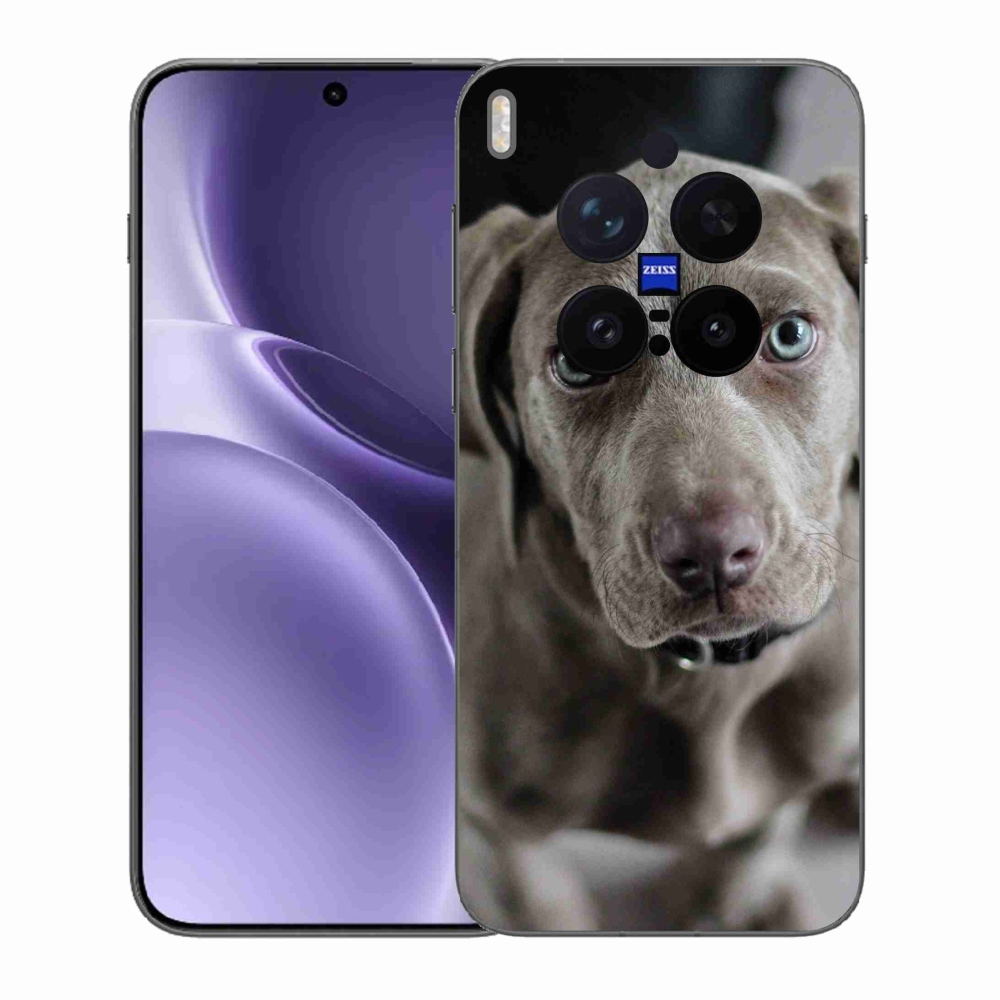 Zselés borítás mmCase a Vivo X300 Pro készülékhez - Weimaraner