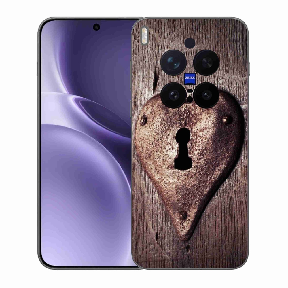 Zselés borítás mmCase a Vivo X300 Pro készülékhez - szív alakú zár