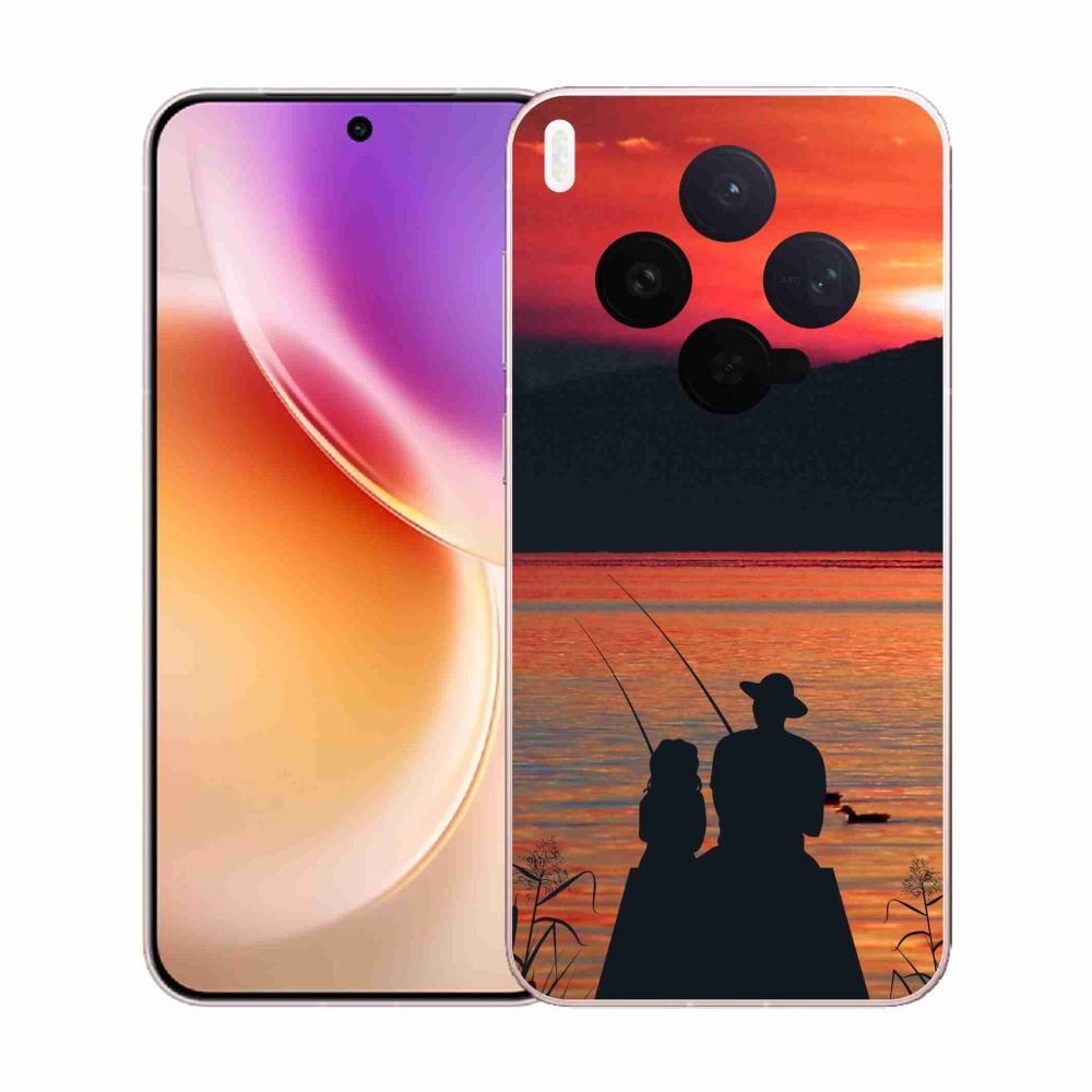 Zselés borítás mmCase a Vivo X300-hoz - halászat 3