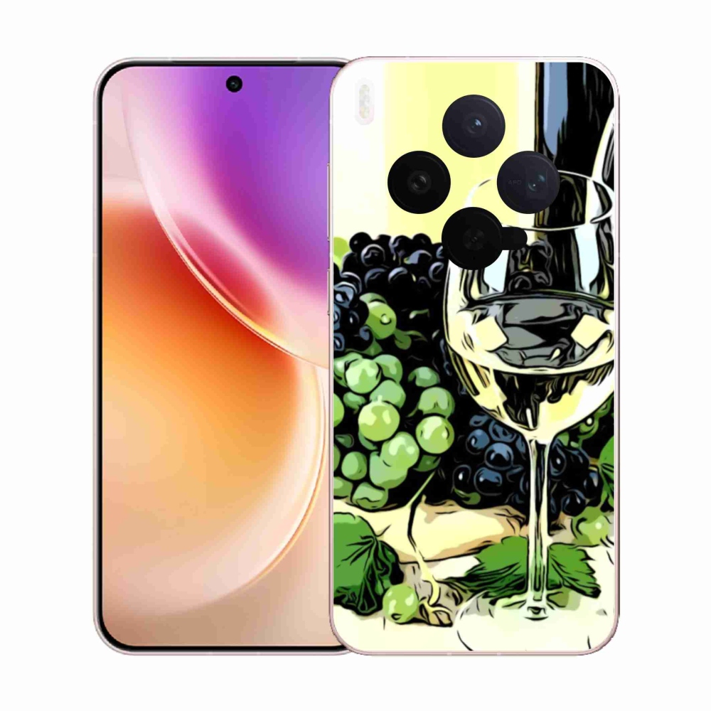 Zselés borítás mmCase a Vivo X300-hoz - borospohár