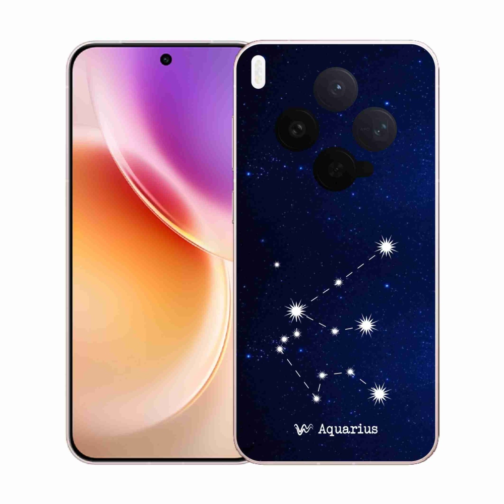 Zselés borítás mmCase a Vivo X300-hoz - Aquarius