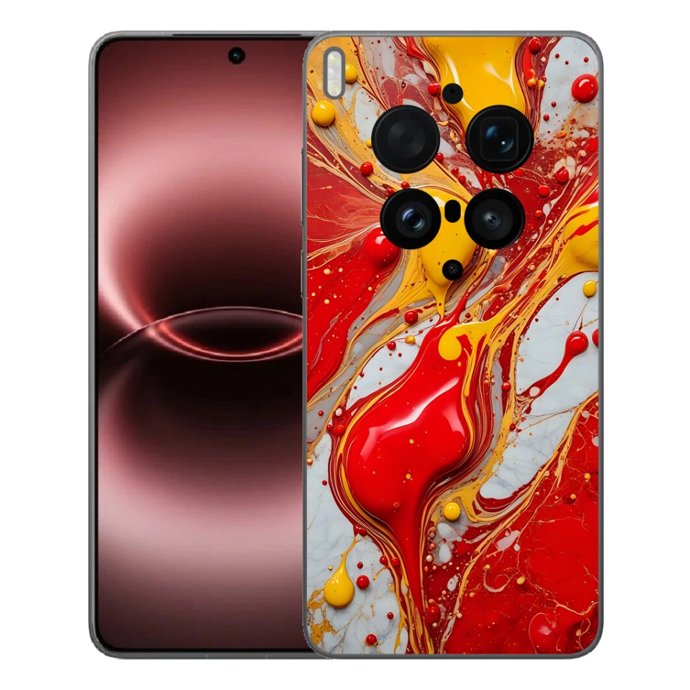 mmCase gélhuzat a Vivo X300 Ultra-hoz – absztrakt motívum 42