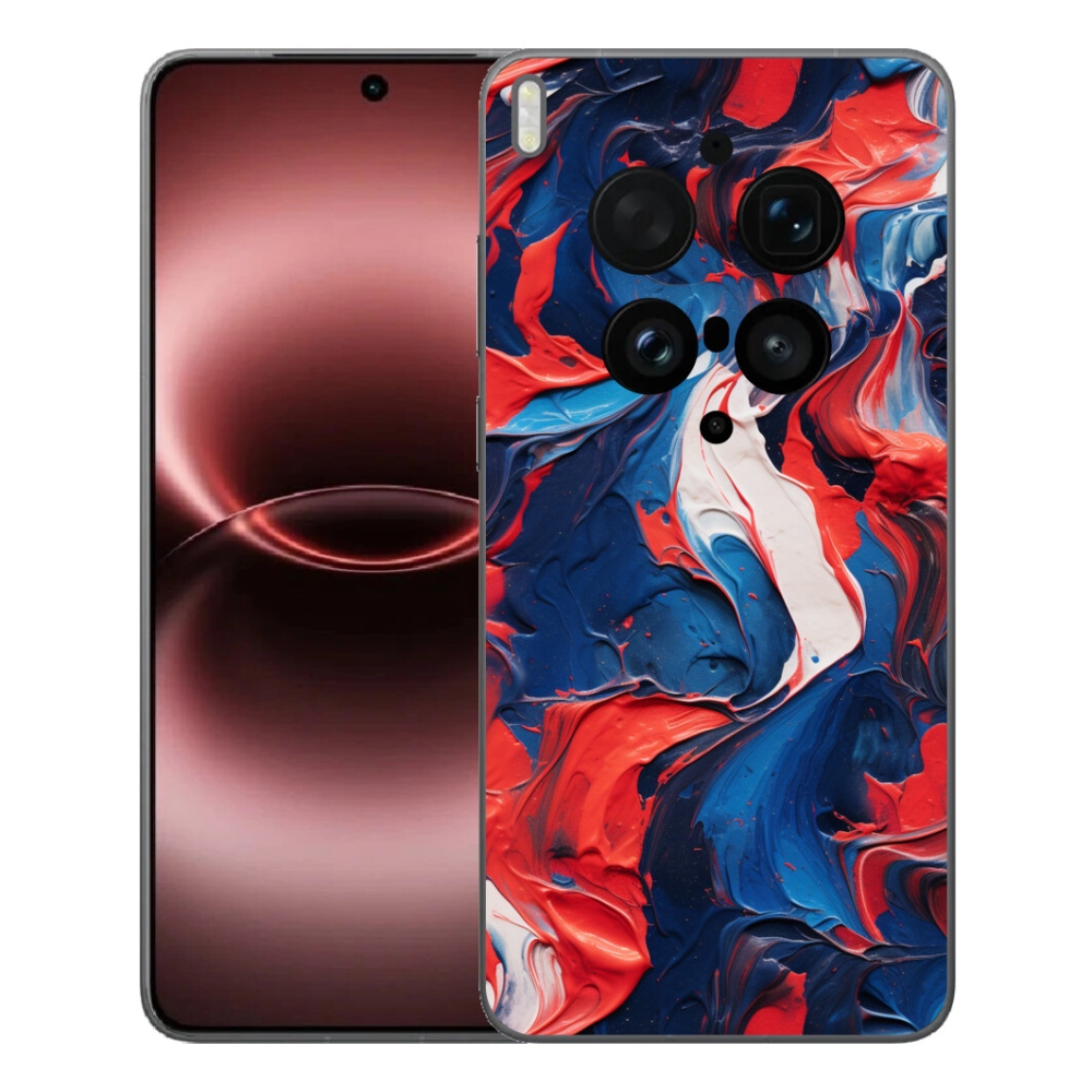 mmCase gélhuzat a Vivo X300 Ultra-hoz – absztrakt motívum 7