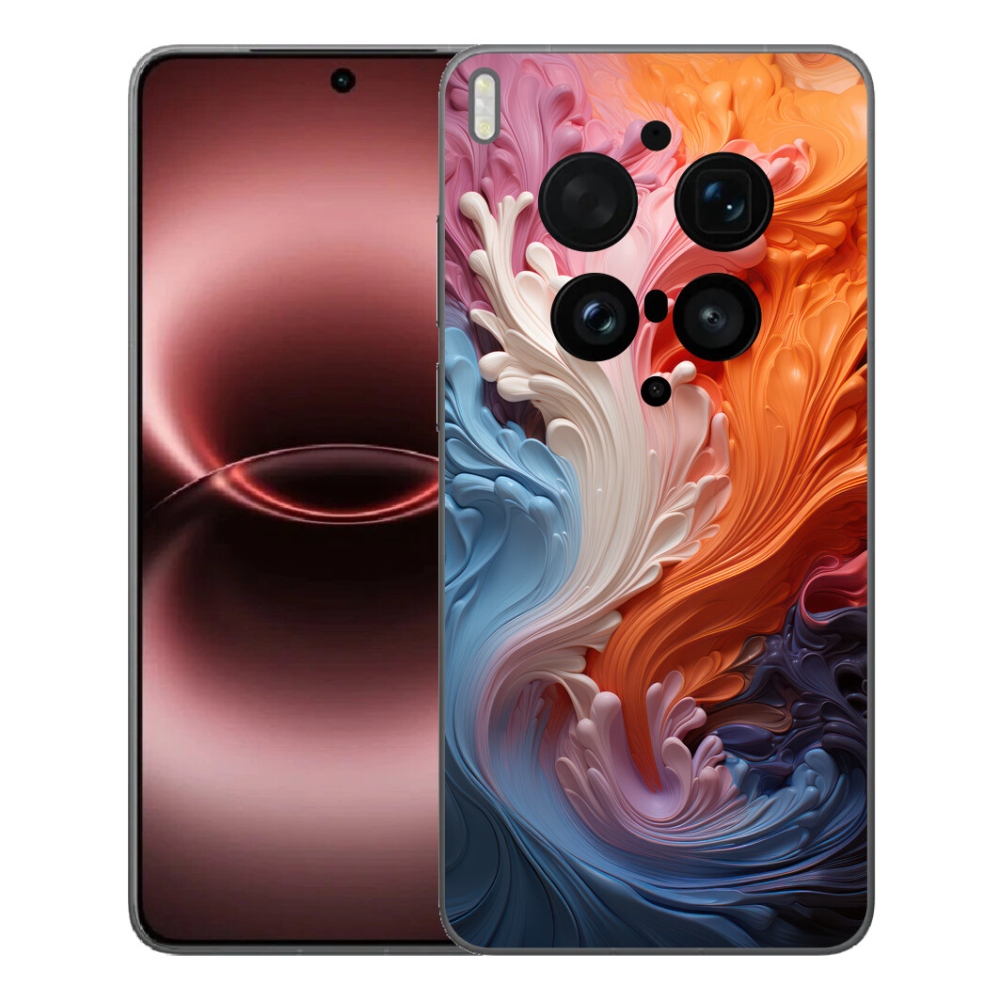 mmCase gélhuzat a Vivo X300 Ultra-hoz – absztrakt motívum 8
