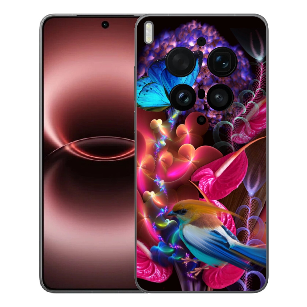 mmCase géltok a Vivo X300 Ultra-hoz – színes virágok