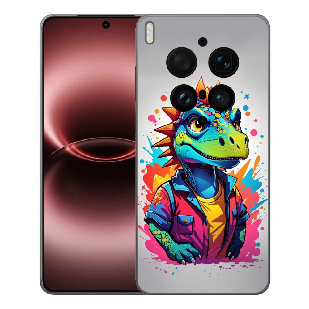 mmCase géltok a Vivo X300 Ultra-hoz – színes dinoszaurusz