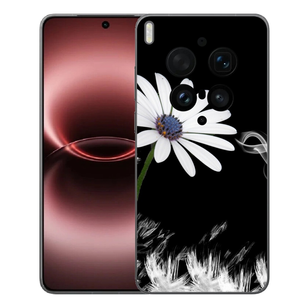 mmCase géltok a Vivo X300 Ultra-hoz – fehér virág