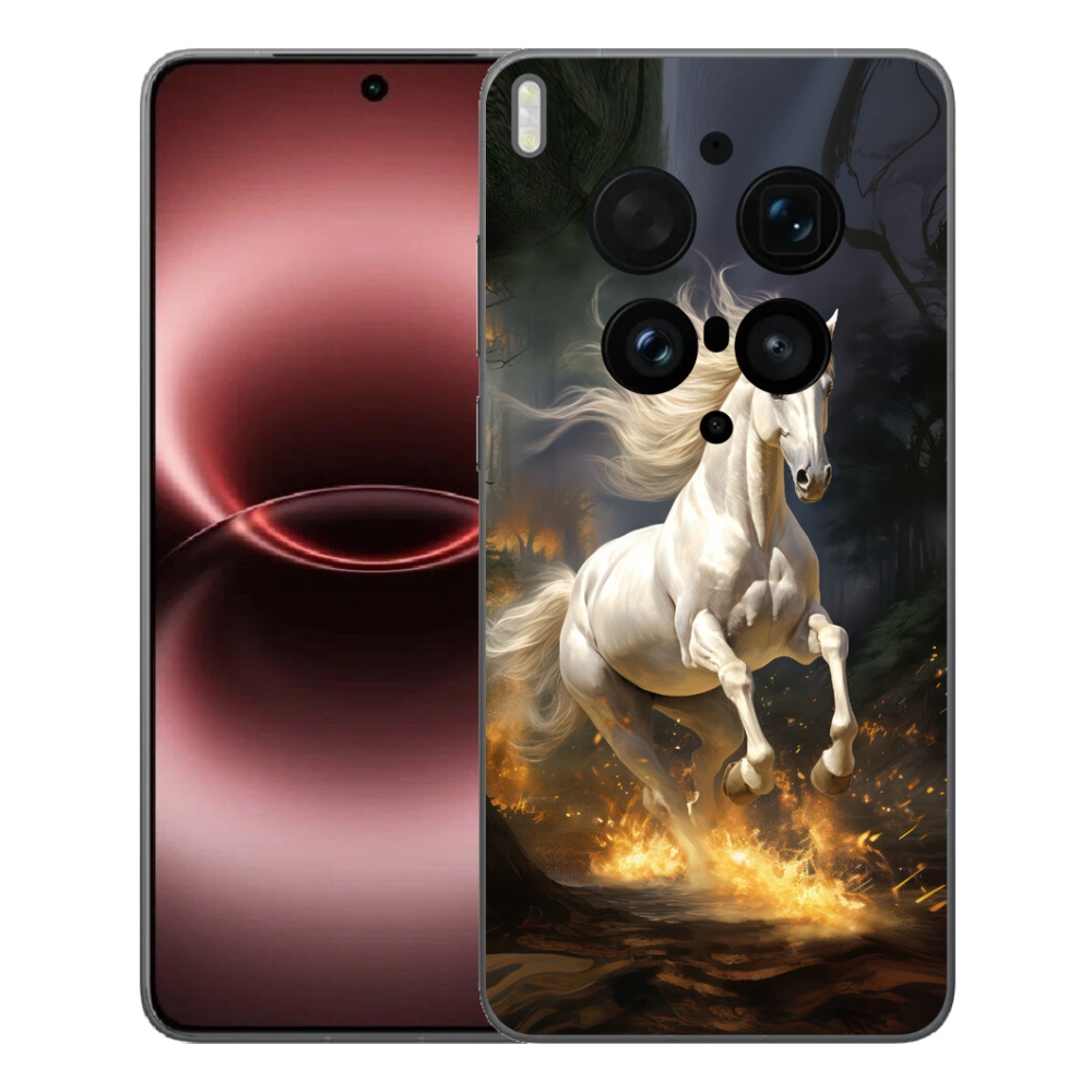 mmCase géltok a Vivo X300 Ultra-hoz – fehér ló 2