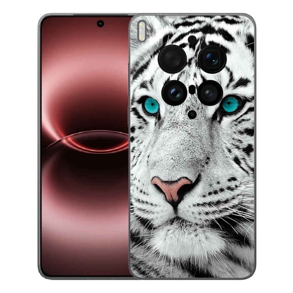 mmCase géltok a Vivo X300 Ultra-hoz – fehér tigris