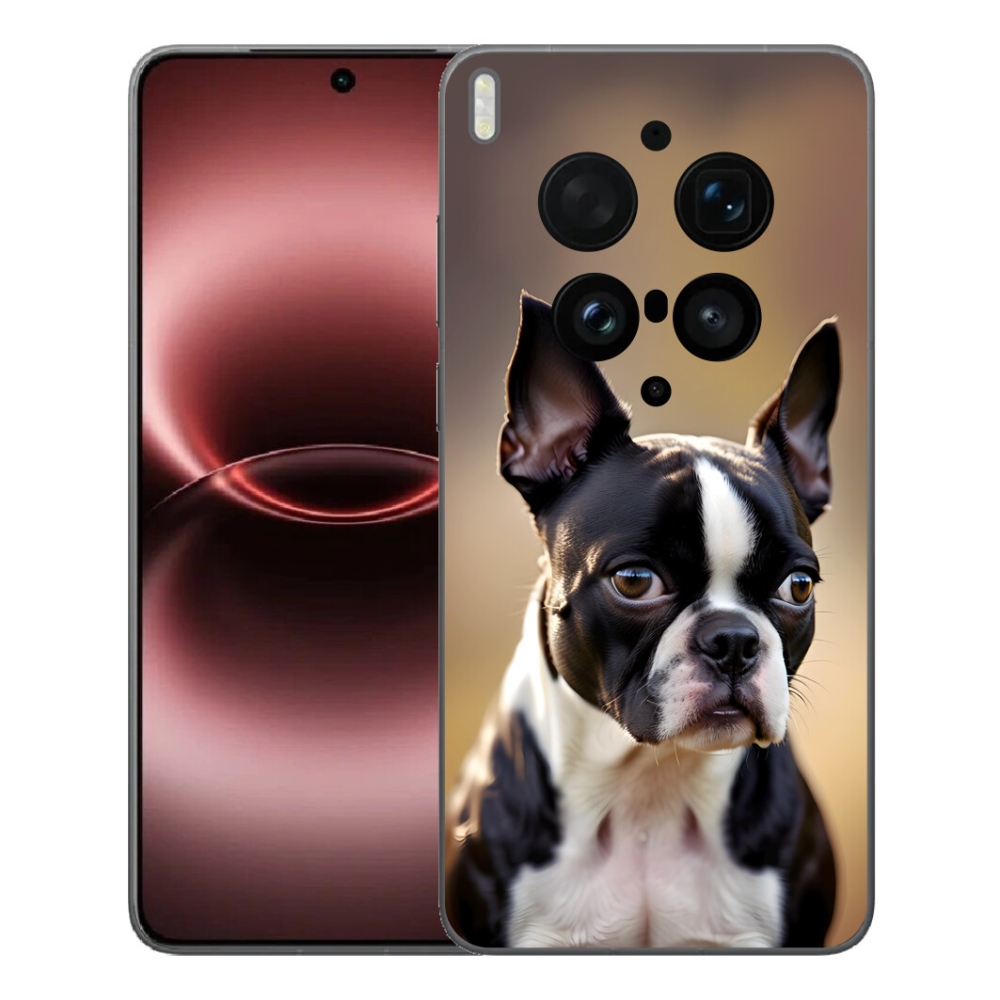 mmCase gél tok a Vivo X300 Ultra-hoz – bostoni terrier