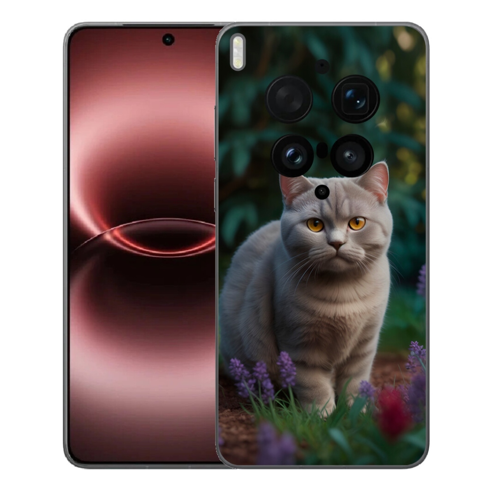 mmCase gél tok a Vivo X300 Ultra-hoz – brit macska