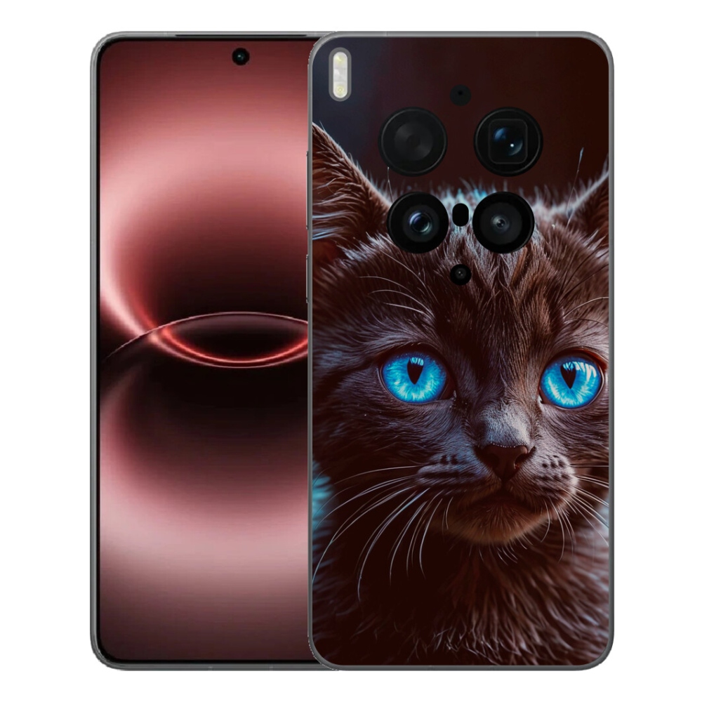 mmCase géltok a Vivo X300 Ultra-hoz – fekete cica 2