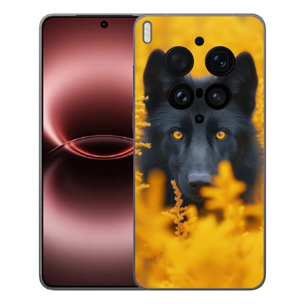 mmCase géltok a Vivo X300 Ultra-hoz – fekete farkas 2