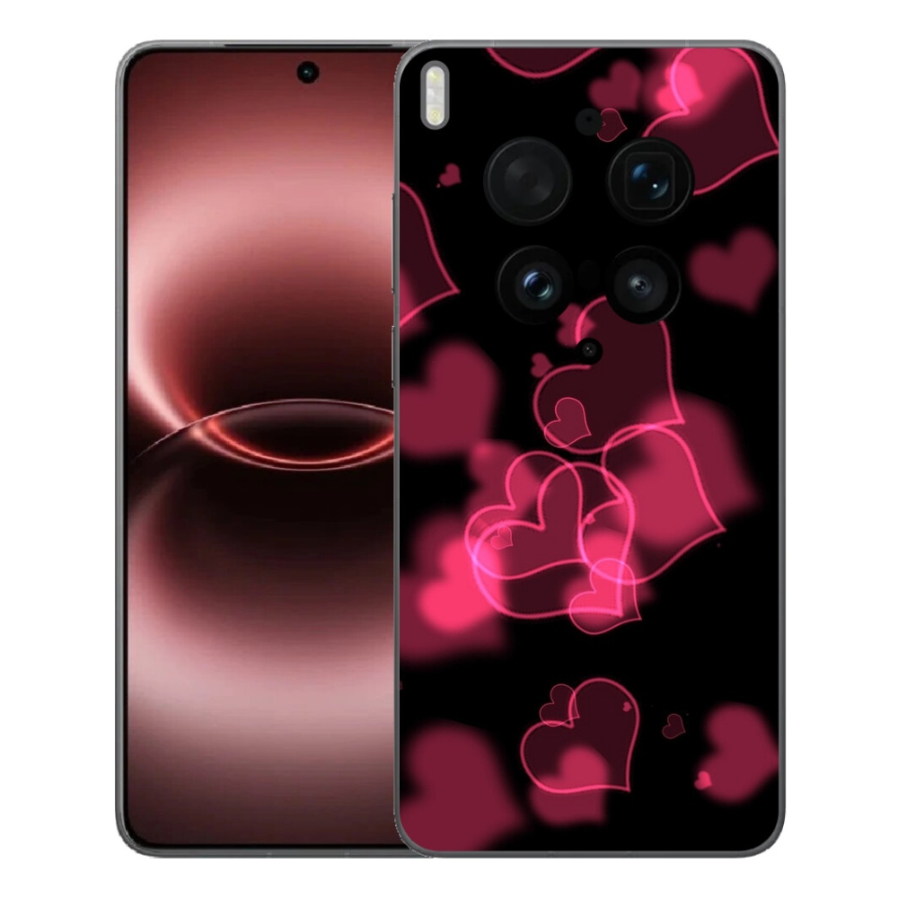 mmCase géltok a Vivo X300 Ultra-hoz – piros szívecskék