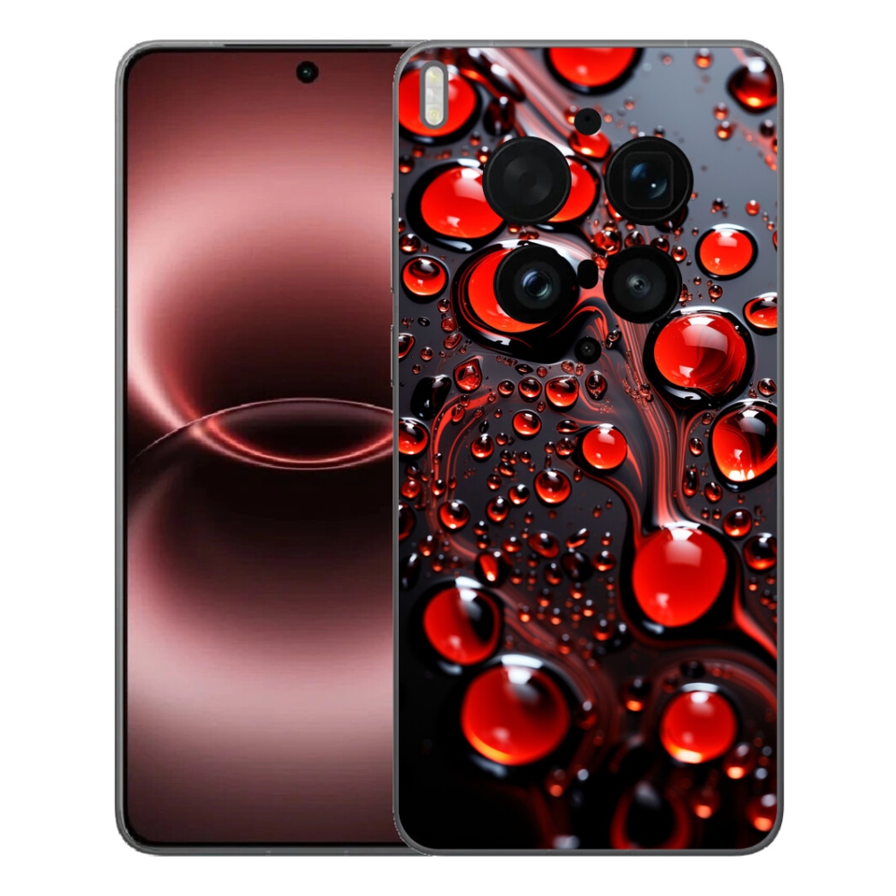 mmCase géltok a Vivo X300 Ultra-hoz – piros cseppek 2