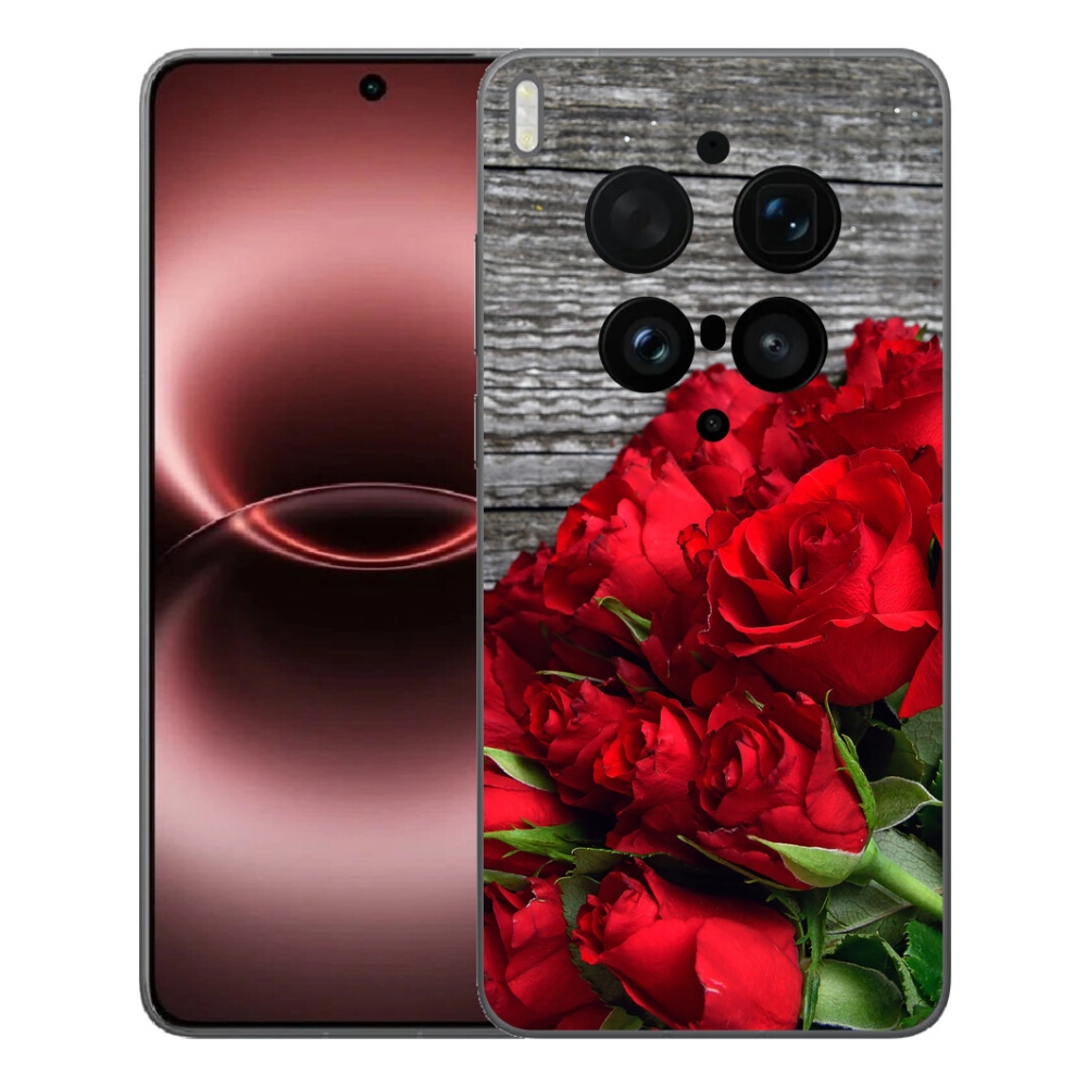 mmCase géltok a Vivo X300 Ultra-hoz – vörös rózsák