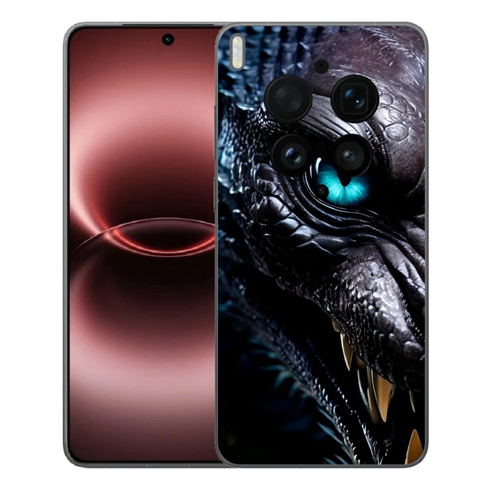 mmCase géltok a Vivo X300 Ultra-hoz – sárkányos mintázat