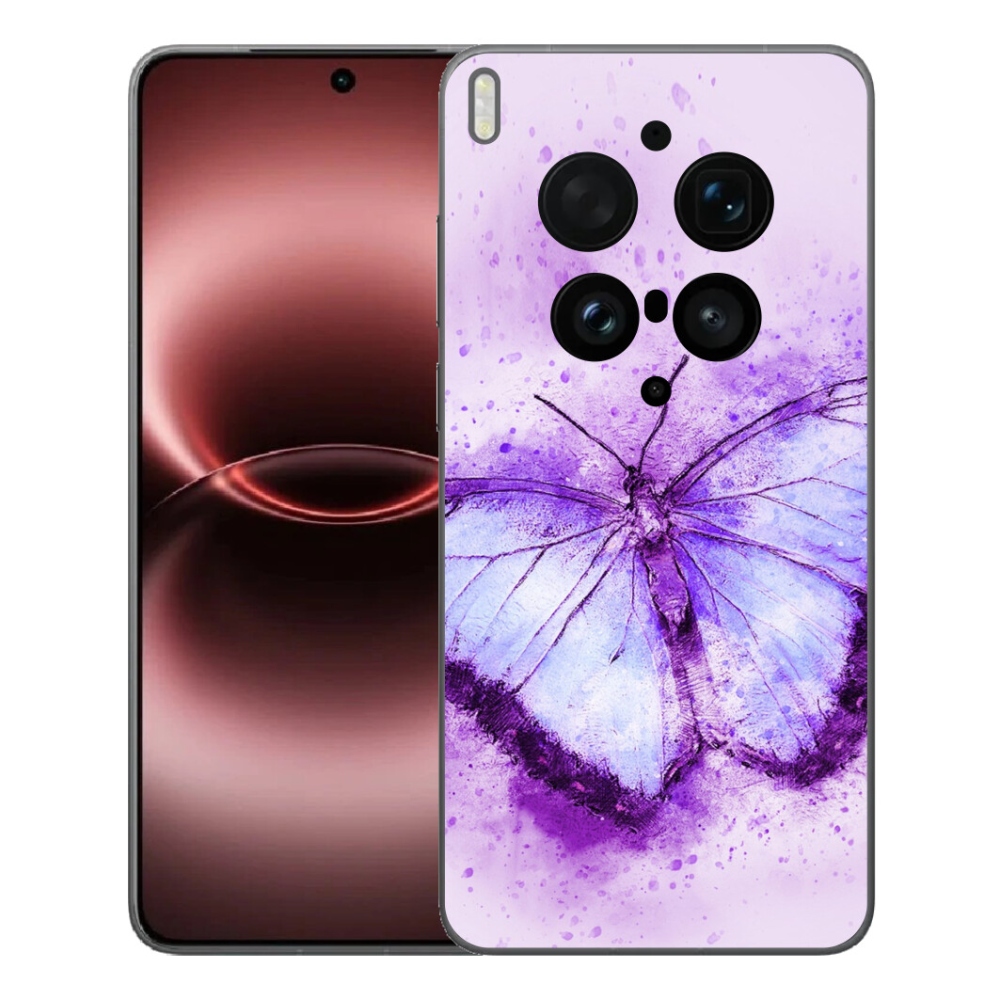 mmCase géltok a Vivo X300 Ultra-hoz – lila pillangó
