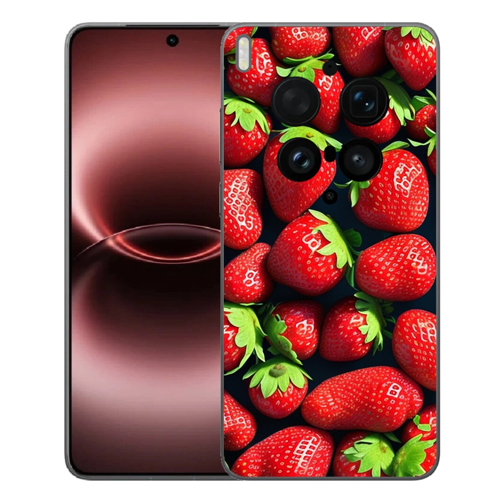 mmCase gélhuzat a Vivo X300 Ultra-hoz – eper