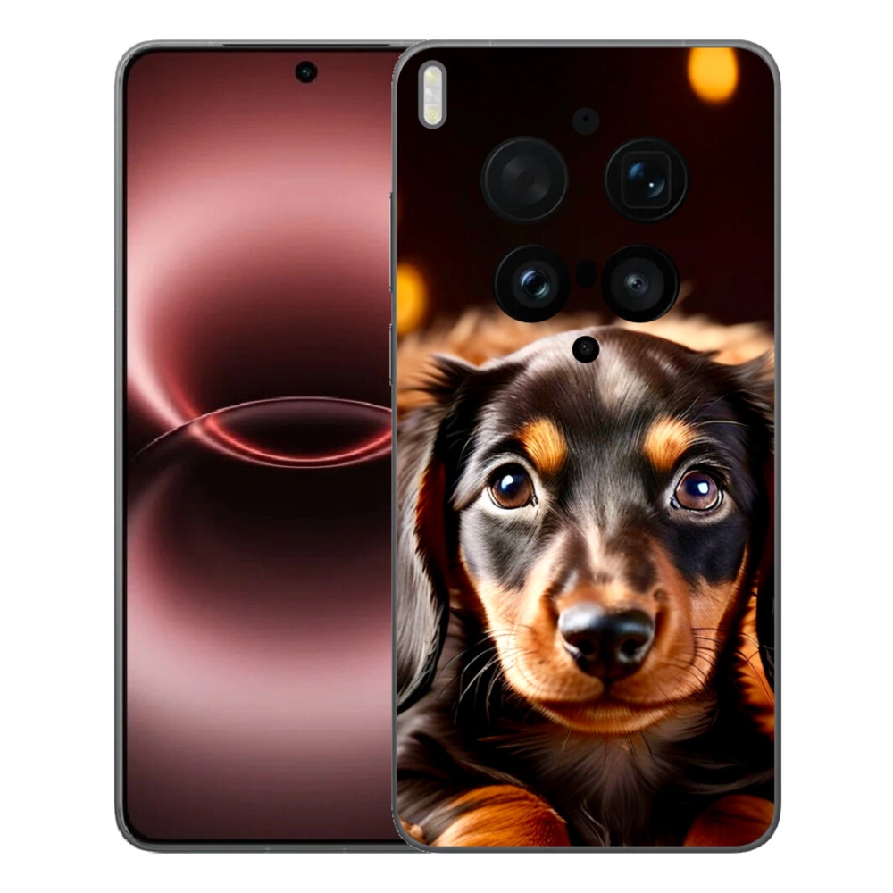 mmCase gélhuzat a Vivo X300 Ultra-hoz – dachshund