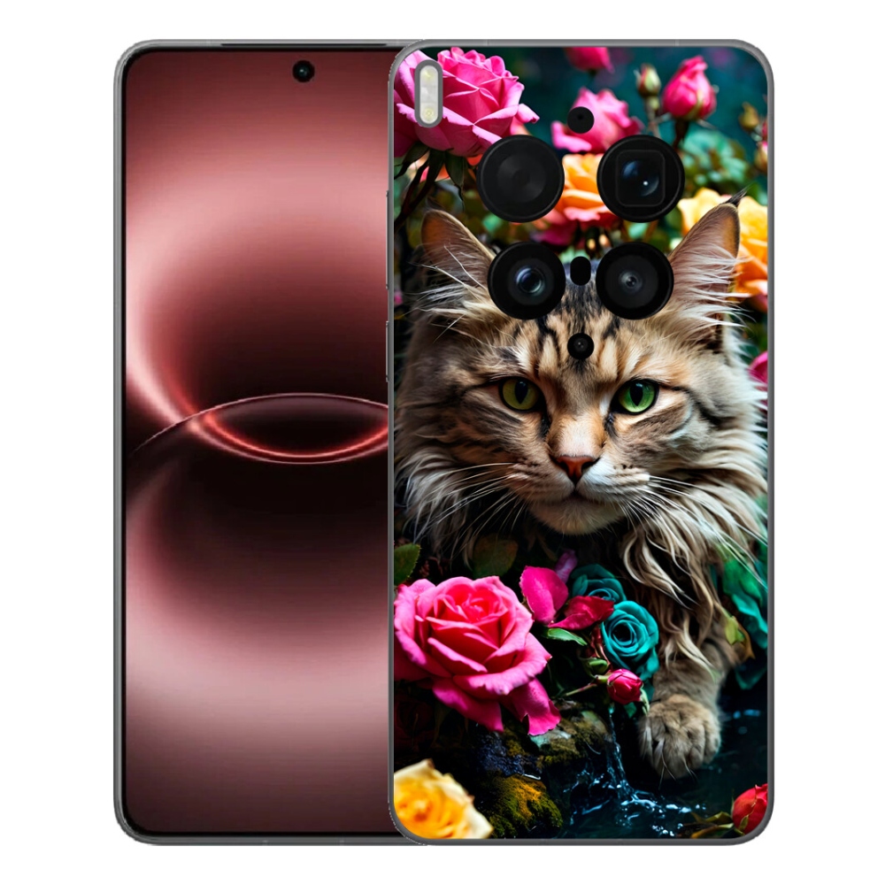 mmCase géltok a Vivo X300 Ultra-hoz – macskás mintázat 2