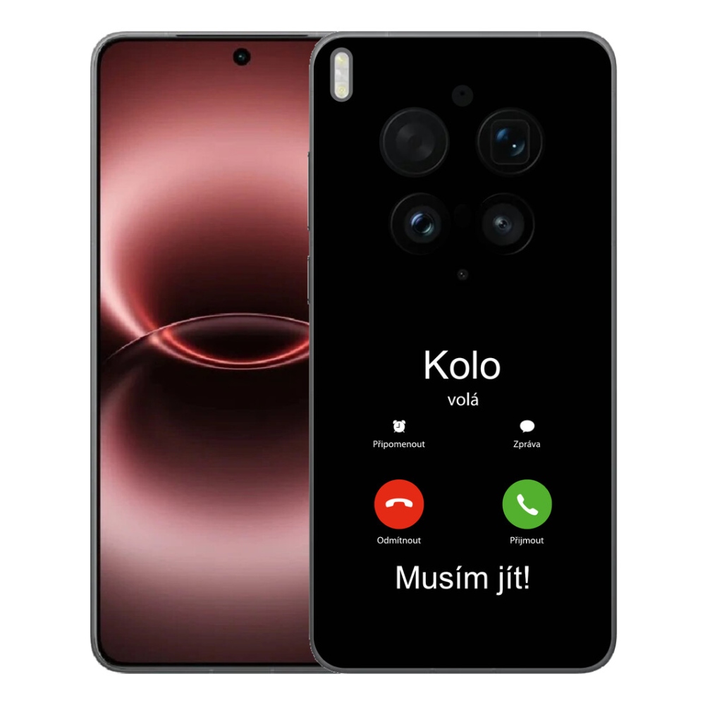mmCase géltok a Vivo X300 Ultra-hoz – „Kolo hív” fekete háttérrel