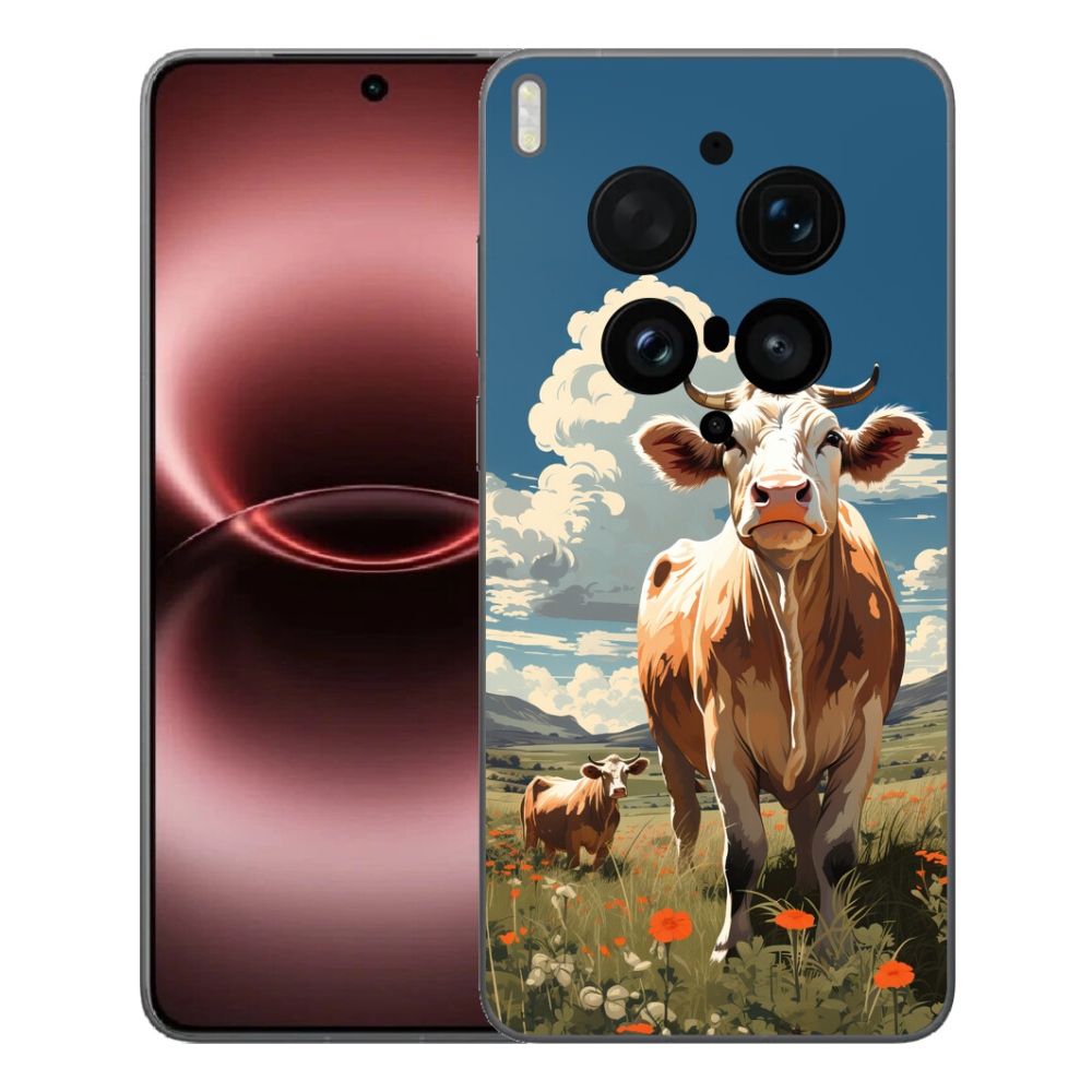 mmCase géltok a Vivo X300 Ultra-hoz – tehenek a réten
