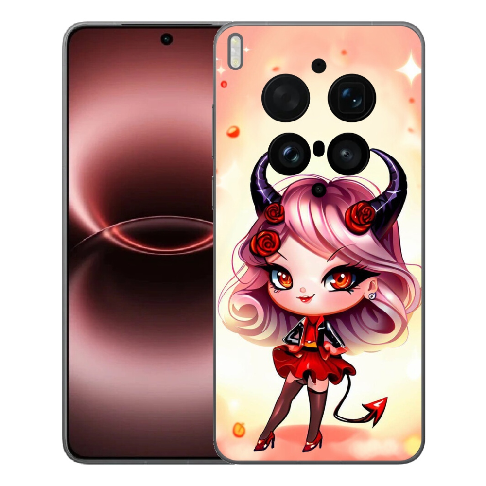 mmCase géltok a Vivo X300 Ultra-hoz – rajzolt kis ördögnő