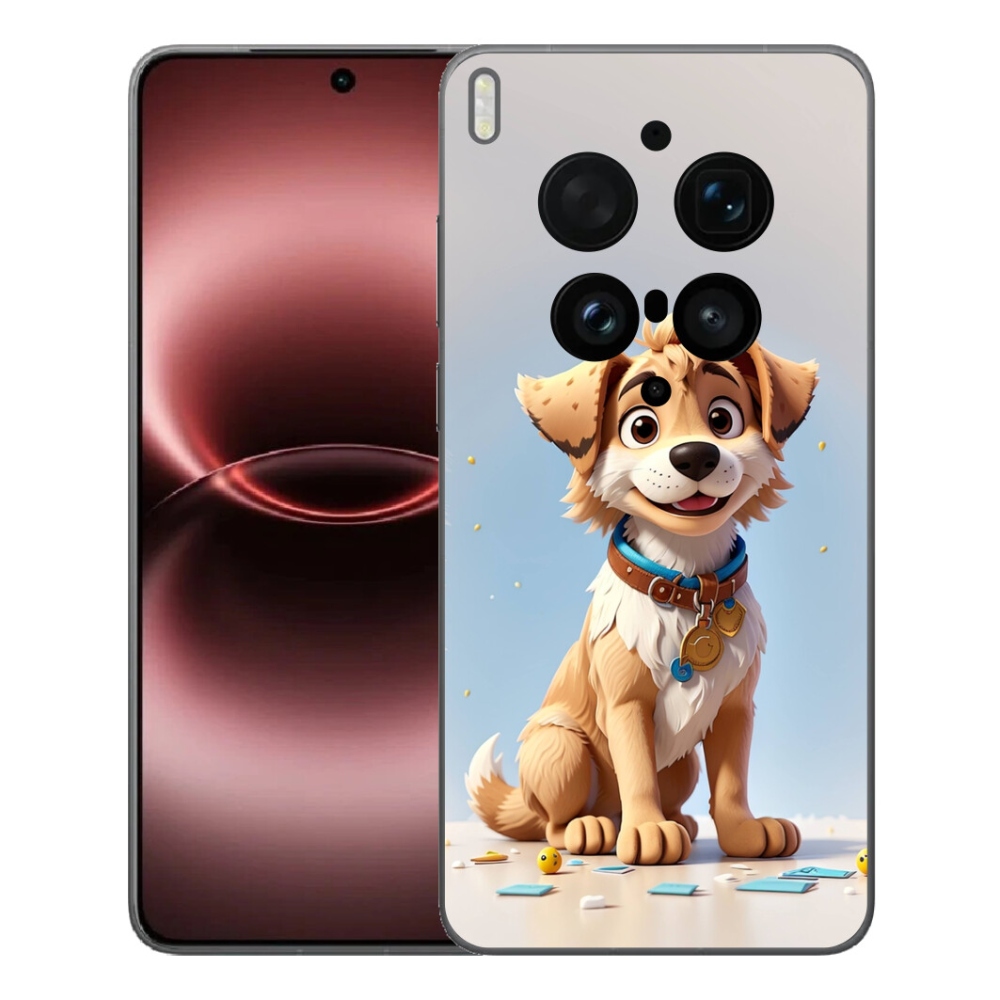 mmCase gél tok a Vivo X300 Ultra-hoz – rajzolt kiskutya