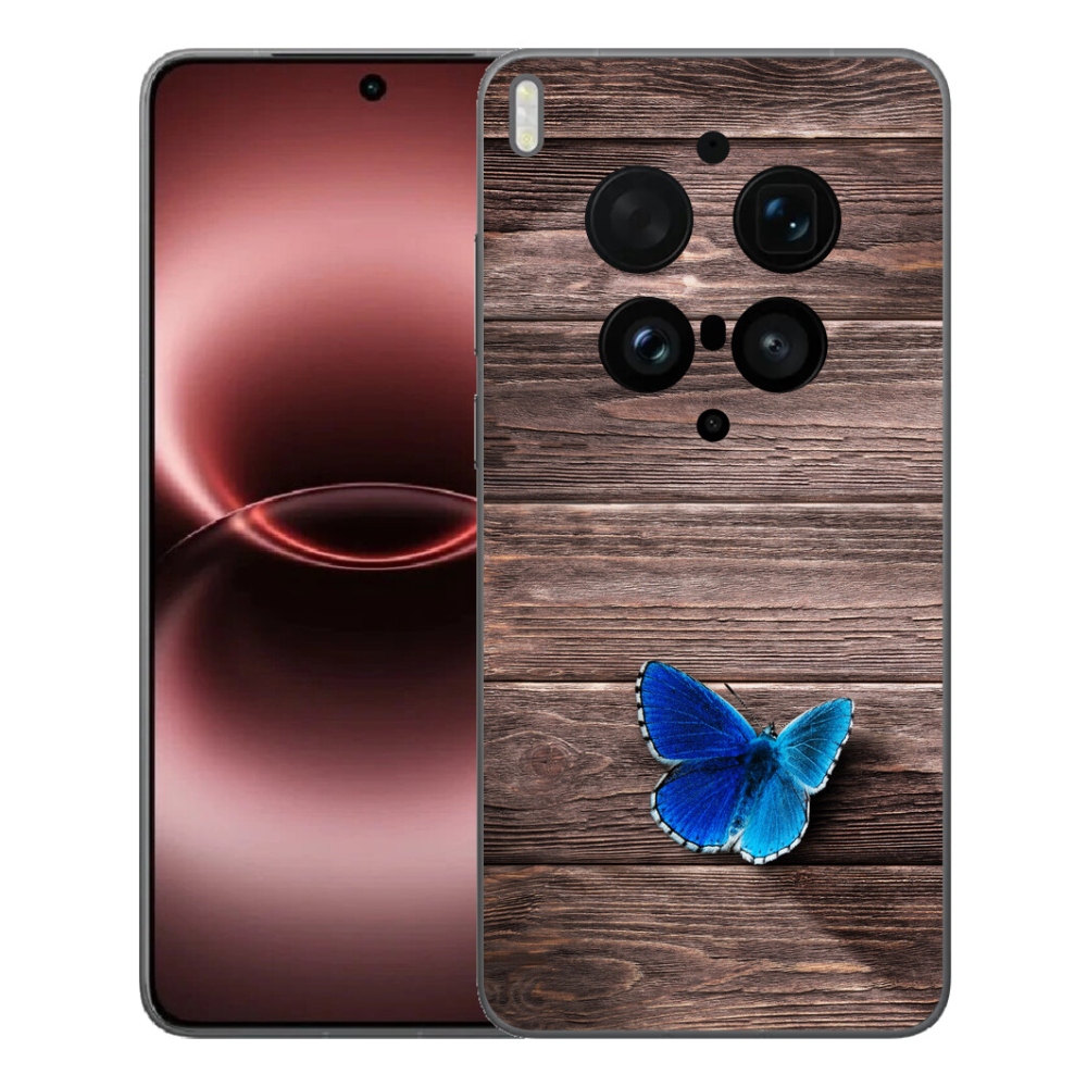 mmCase gél tok a Vivo X300 Ultra-hoz – kék pillangó 1
