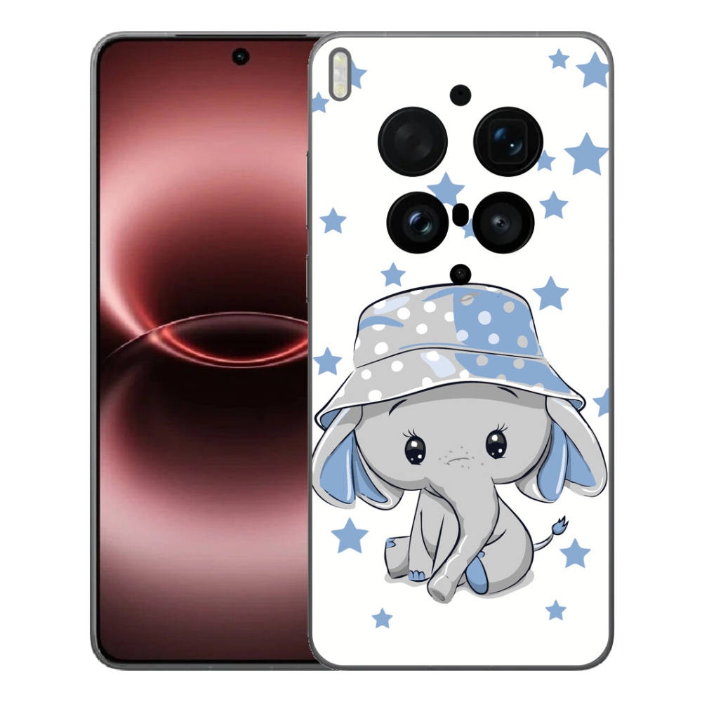 mmCase gél tok a Vivo X300 Ultra-hoz – kék elefánt