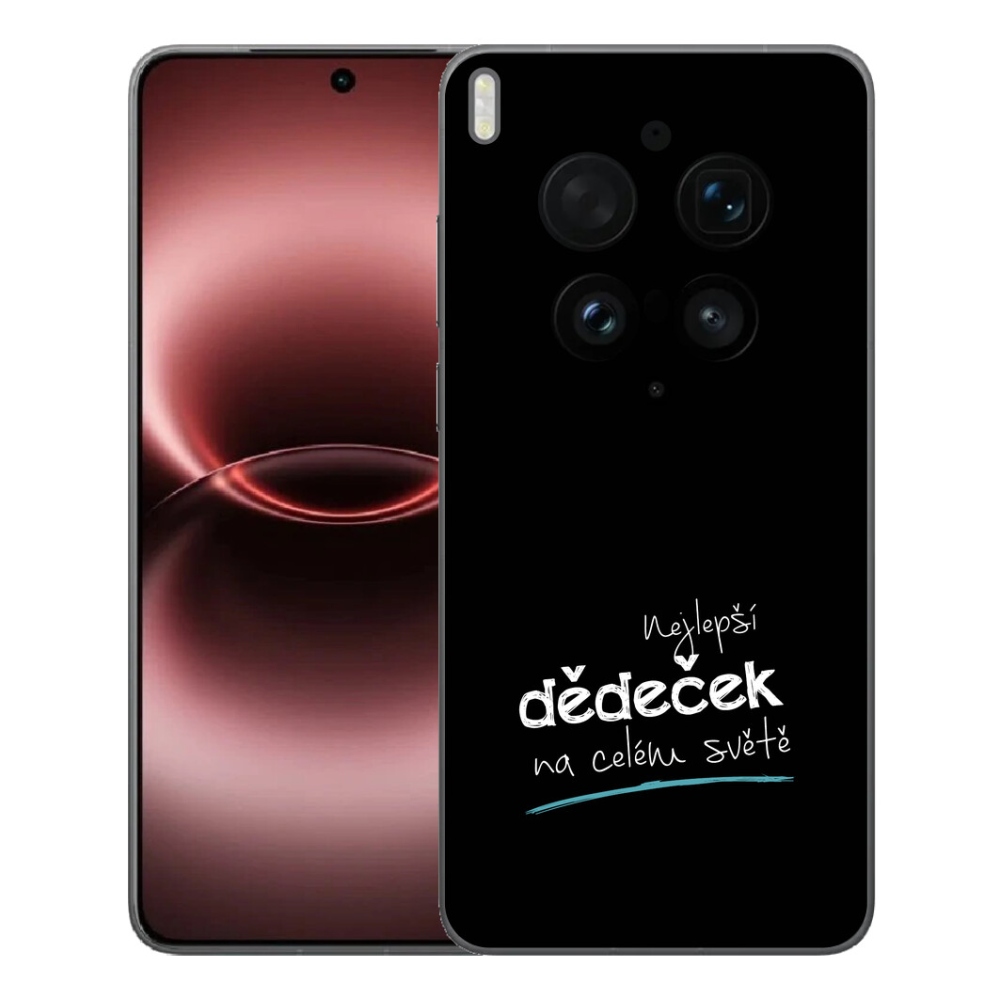 mmCase gél tok a Vivo X300 Ultra-hoz – a legjobb „nagypapa 3” fekete háttérrel
