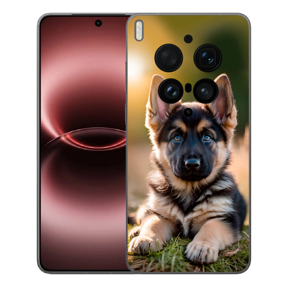 mmCase géltok a Vivo X300 Ultra-hoz – német juhászkutya a természetben