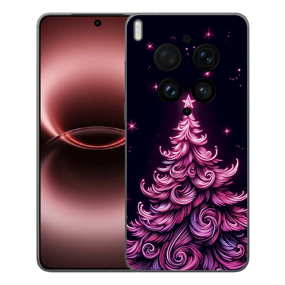 mmCase gél tok a Vivo X300 Ultra-hoz – neon karácsonyfa 2