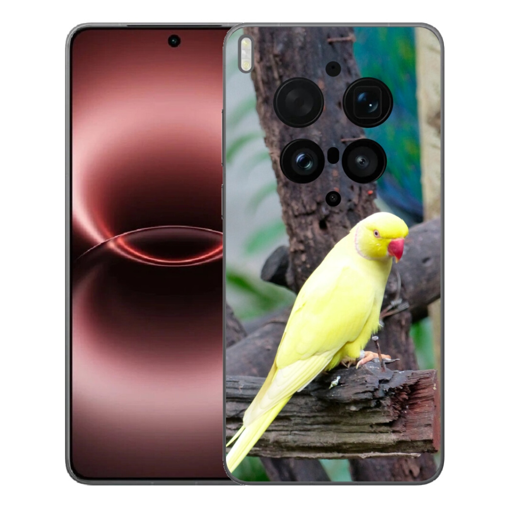 mmCase géltok a Vivo X300 Ultra-hoz – sárga alexandri papagáj