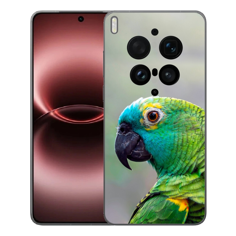 mmCase gélhuzat a Vivo X300 Ultra-hoz – amazonasi papagáj