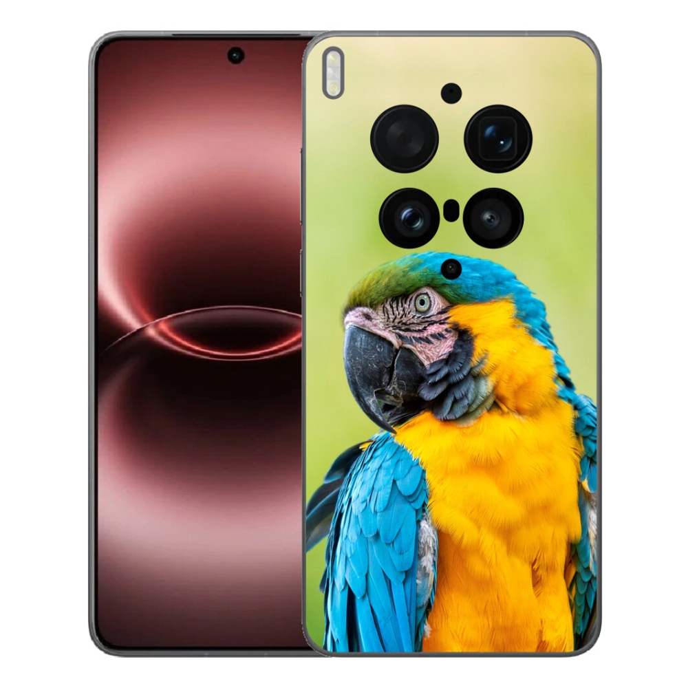 mmCase gélhuzat a Vivo X300 Ultra-hoz – ara papagáj 2