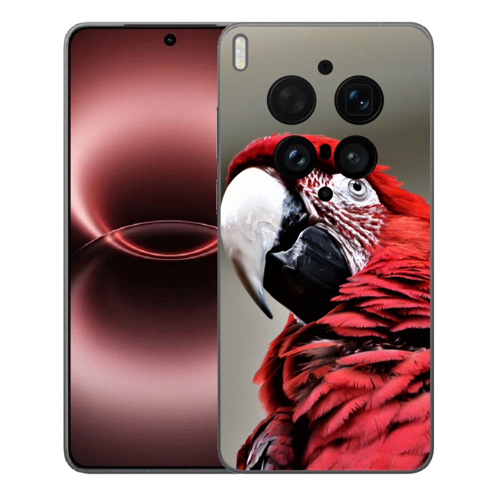 mmCase géltok a Vivo X300 Ultra-hoz – vörös ara papagáj