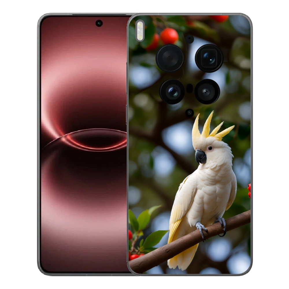 mmCase géltok a Vivo X300 Ultra-hoz – kakadu papagáj 3
